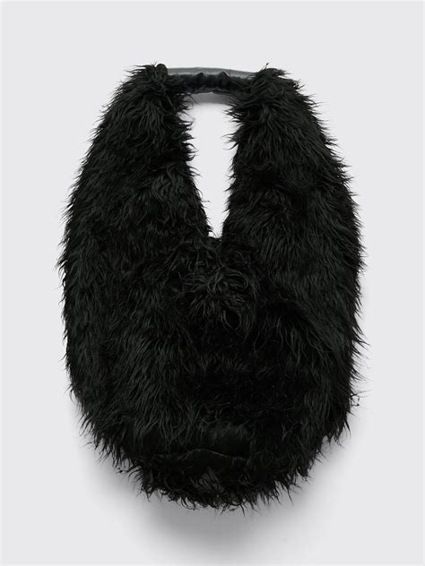 Our Legacy Fake Fur Drip Bag 